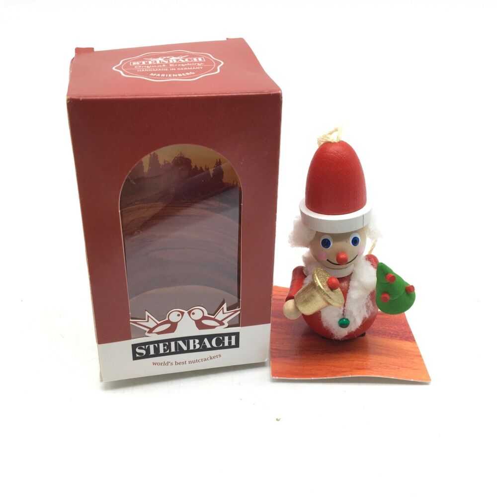 Steinbach Original Erzgebirge Wooden Christmas Ornament Handmade Germany